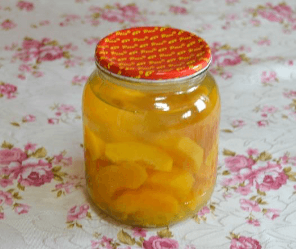 компот от праскови